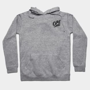 Ope - Black Line Hoodie